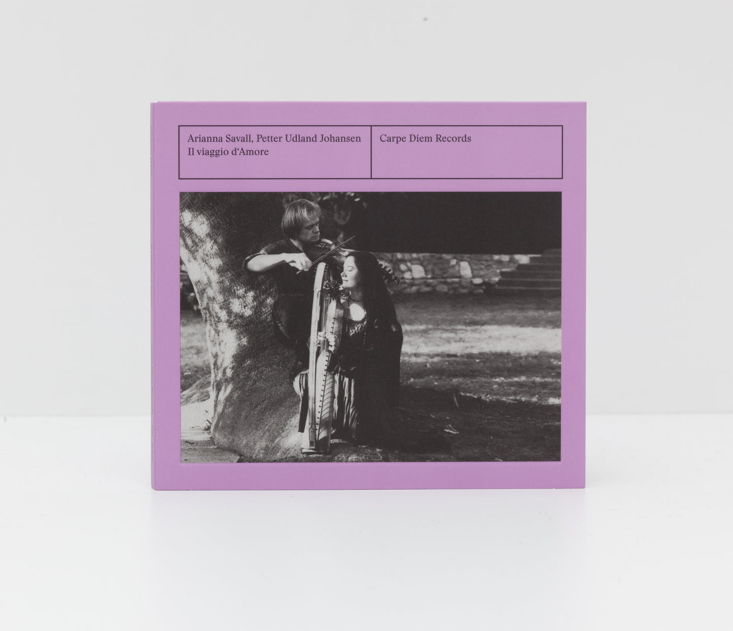 Digipack CD album "Il viaggio d'amore" by Arianna Savall, Petter Udland Johansen and Hirundo Maris