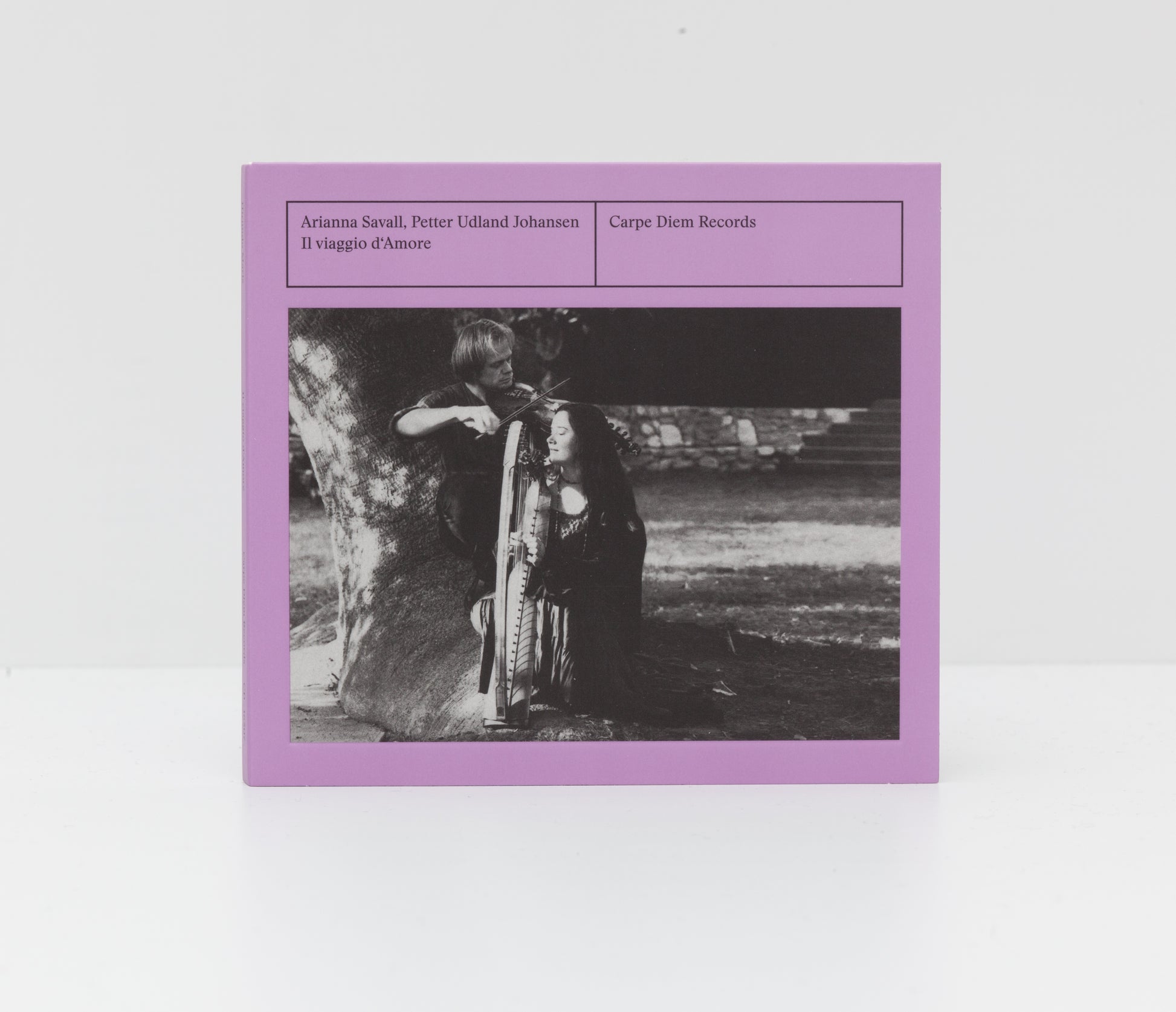 Digipack CD album "Il viaggio d'amore" by Arianna Savall, Petter Udland Johansen and Hirundo Maris