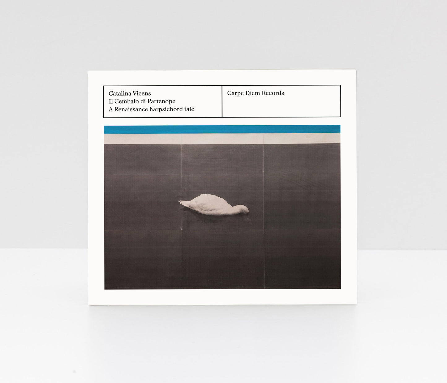 Digipack CD album "Il cembalo di partenope" by Catalina Vicens