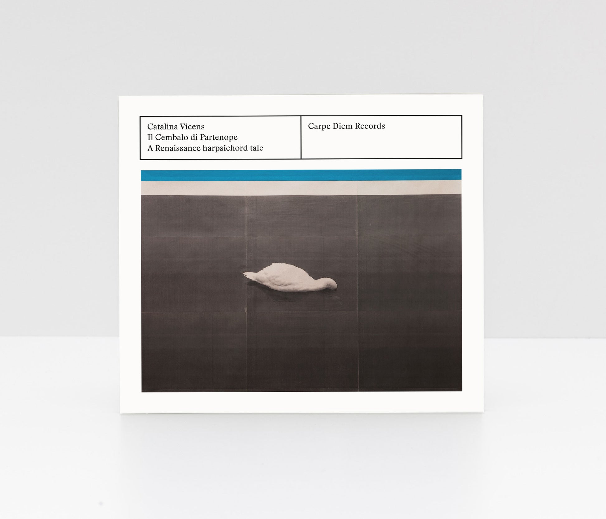 Digipack CD album "Il cembalo di partenope" by Catalina Vicens