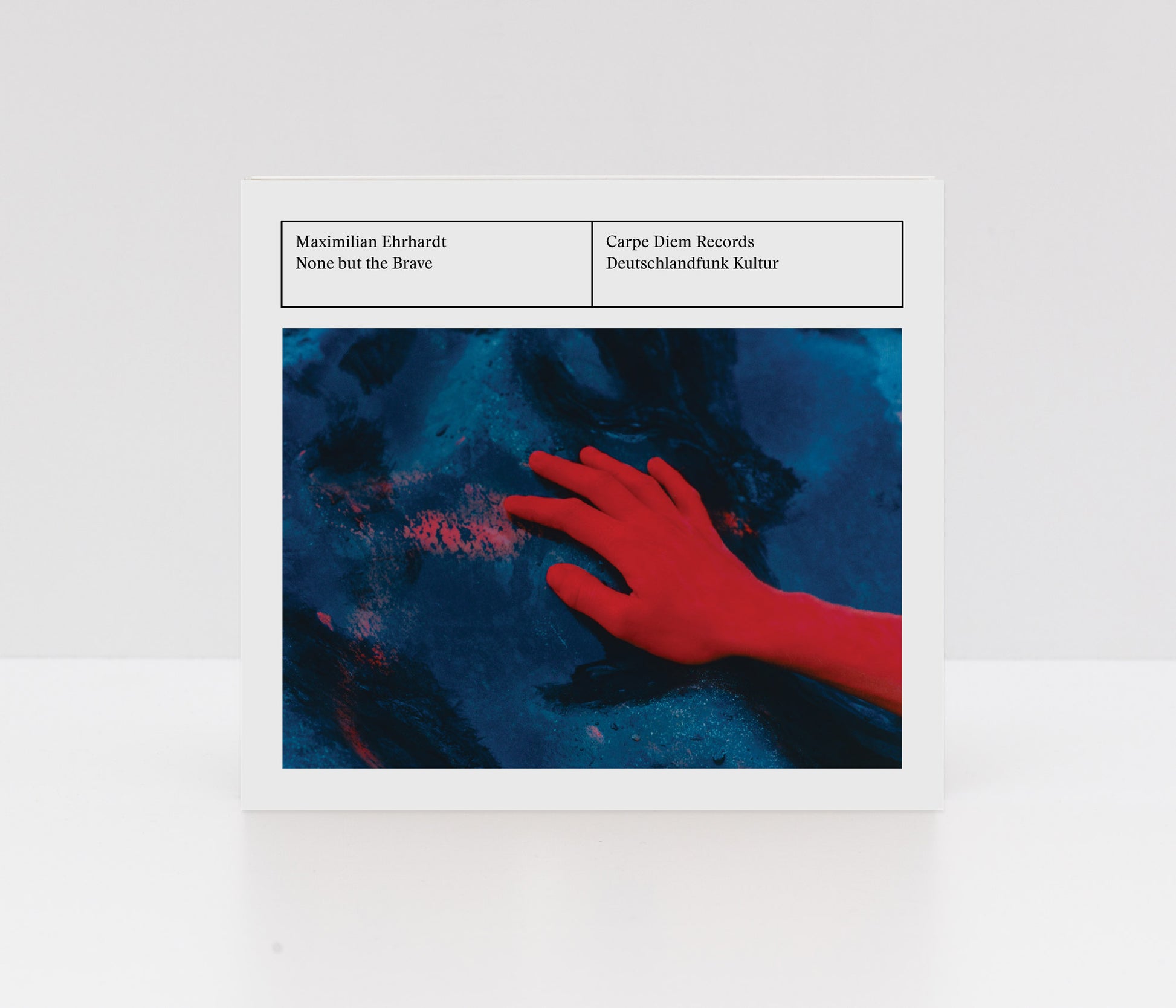 Digipack CD album "None but the brave" by Maximilian Ehrhardt