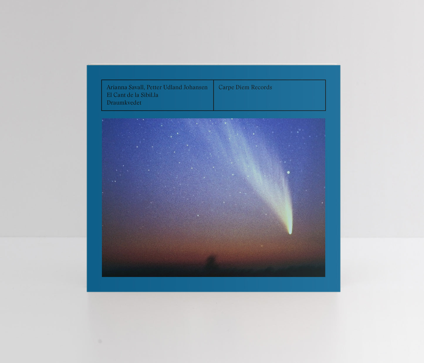 Digipack CD titled "El cant de la Sibil.la & Draumkvedet" by Arianna Savall, Petter Udland Johansen and Hirundo Maris