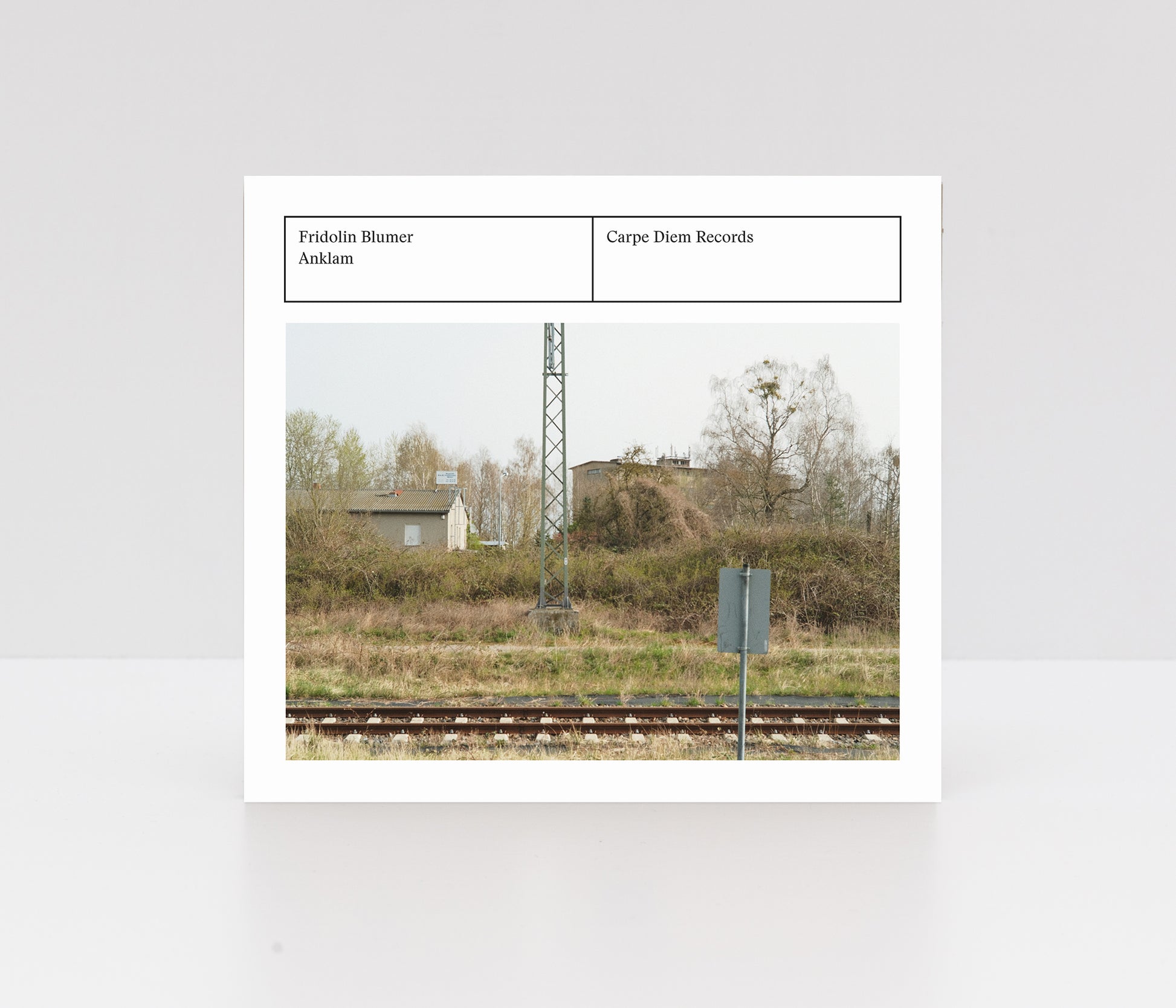Physical Digipack CD cover of Fridolin Blumer's album Anklam