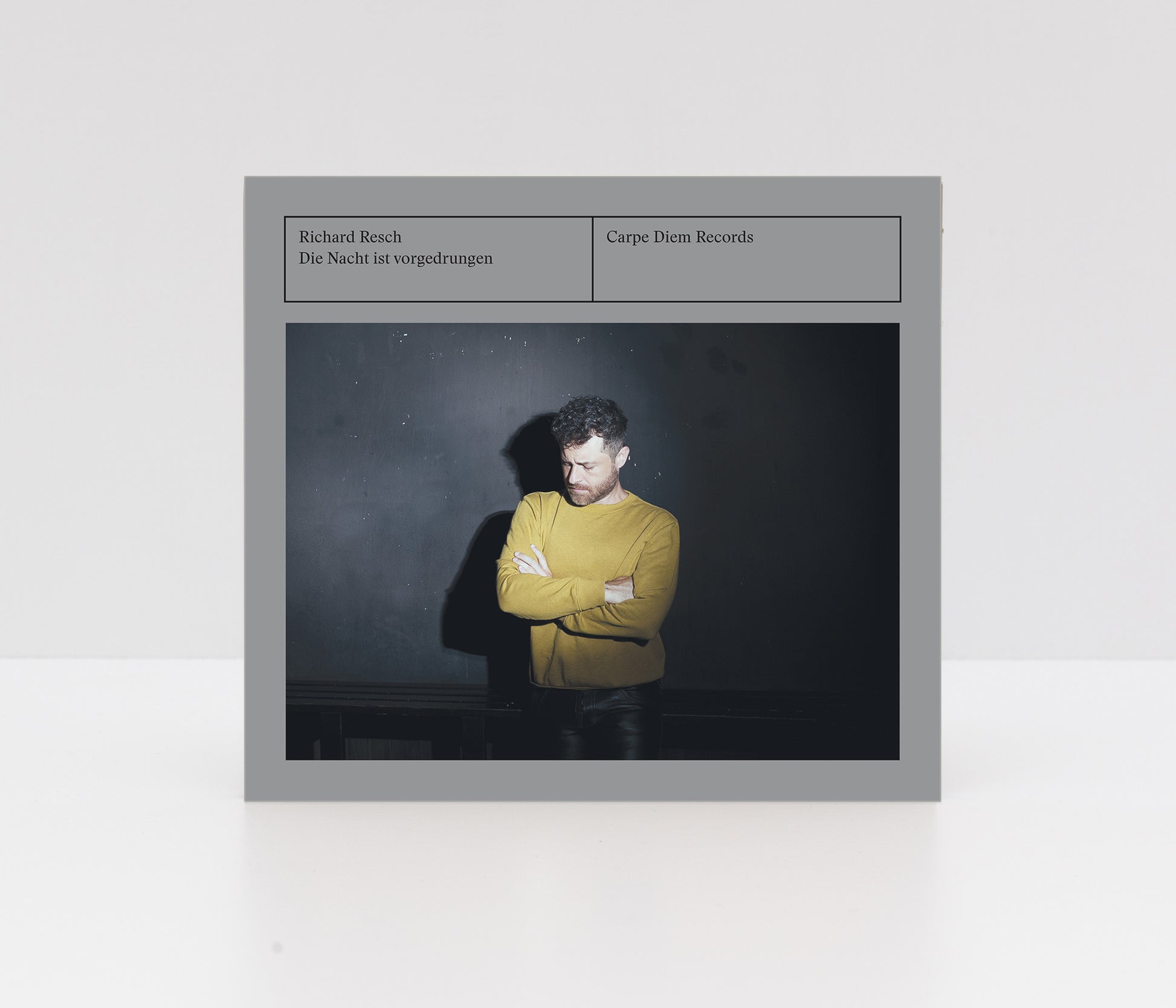 Physical Digipack CD cover of "Die Nacht ist vorgedrungen" by Richard Resch