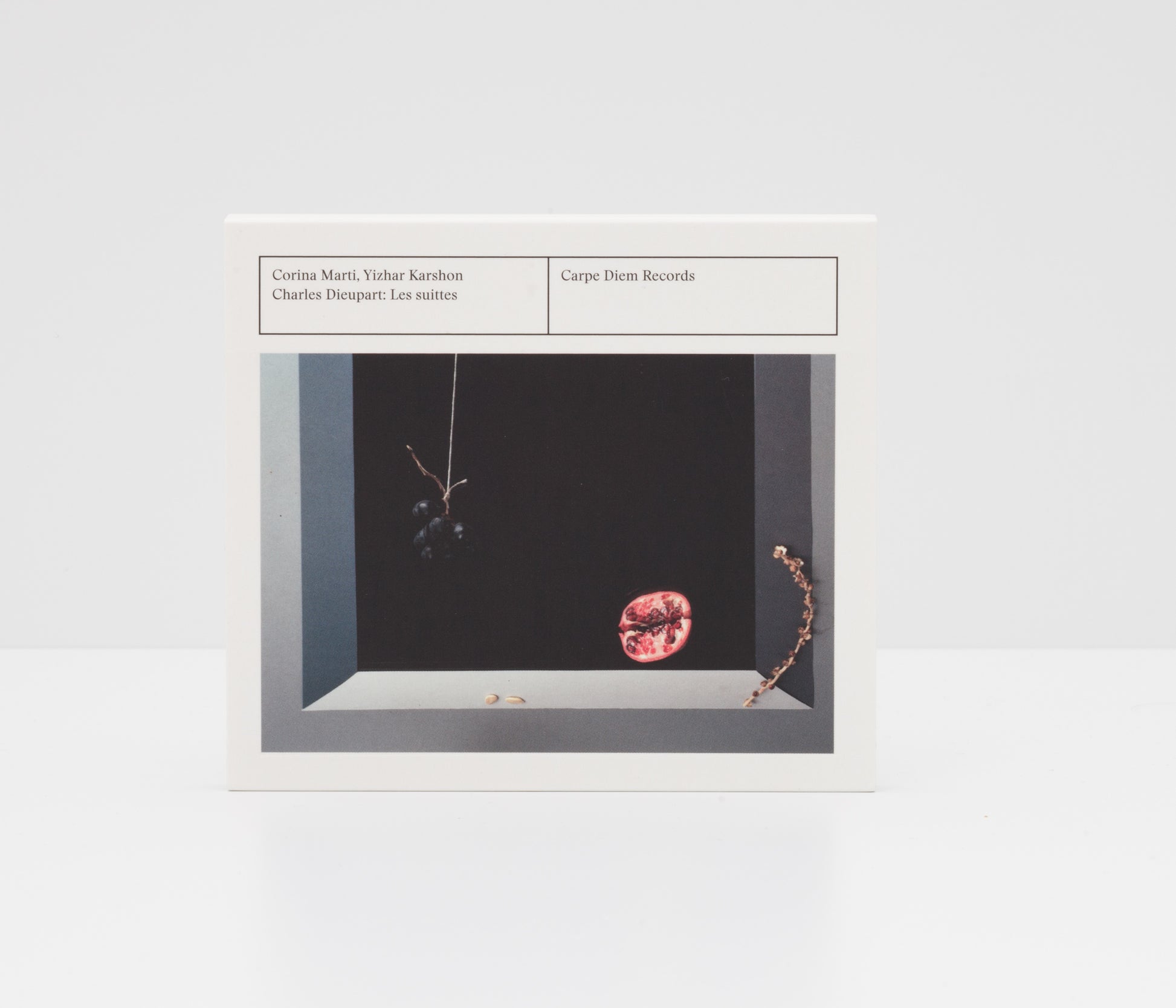 Physical Jewelcase CD album "Charles Diepart: Les Suittes" by Corina Marti and Yizhar Karshon