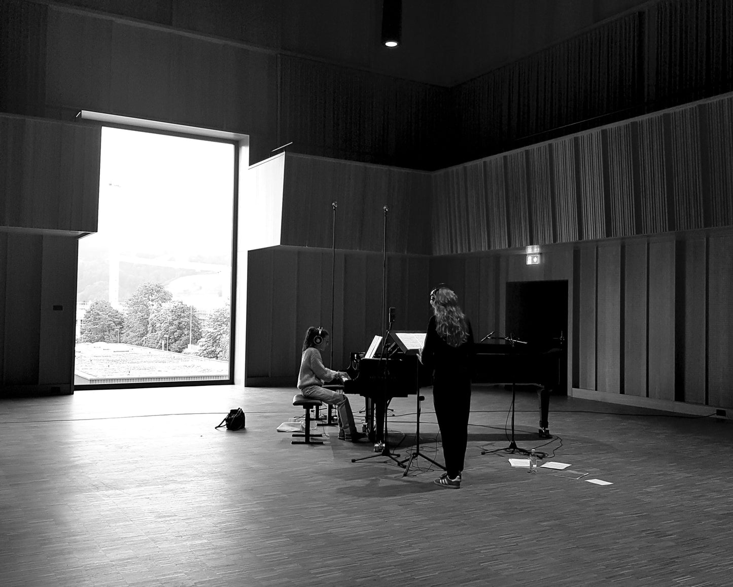Recording sessions for "Melodies d'Ailleurs" in the Orchesterhaus Kriens, Switzerland