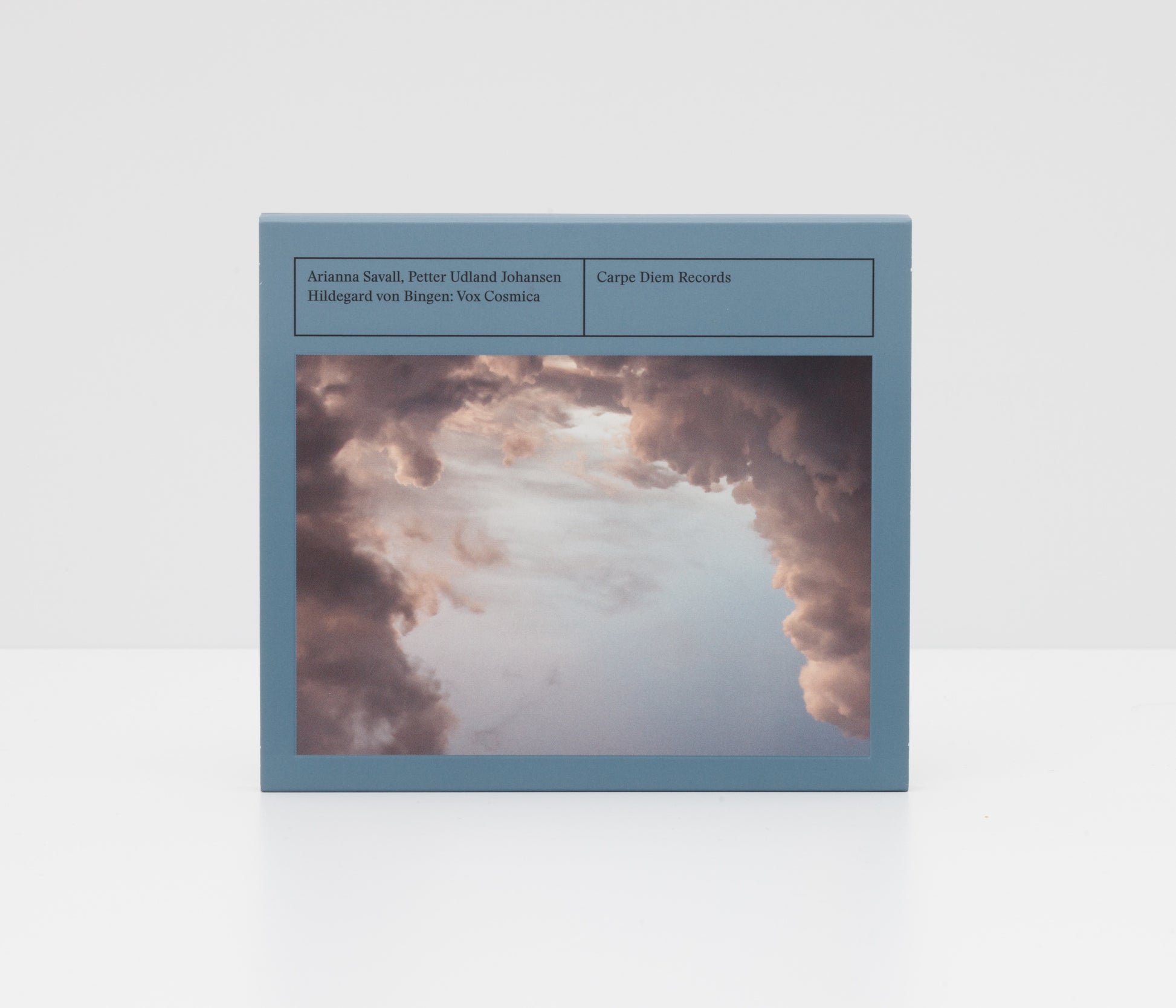 Jewelcase CD album "Hildegard von Bingen: Vox Cosmica" by Arianna Savall and Petter Udland Johansen