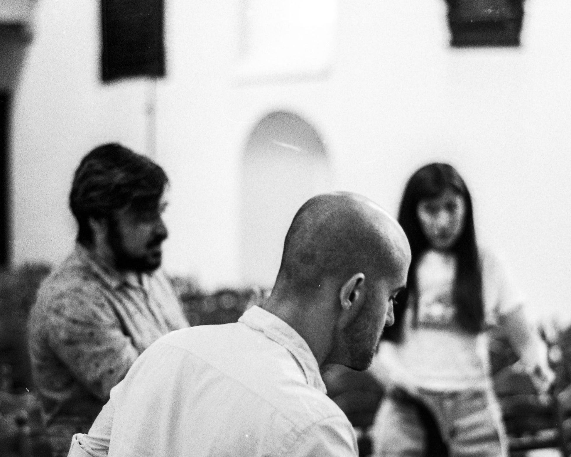 A moment at the recording sessions for the album "Josquin Desprez: In memoria mea" with Ensemble Cantus Modalis and Seconda Prat!ca. 