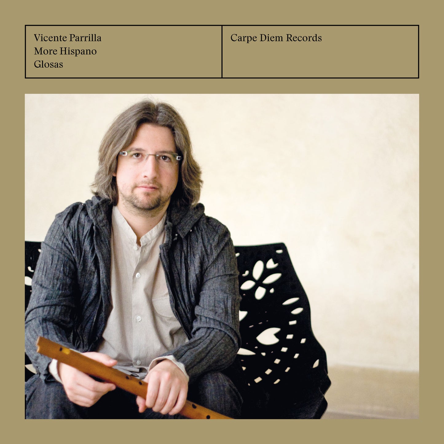 Album cover of "Glosas" by More Hispano and Vicente Parrilla